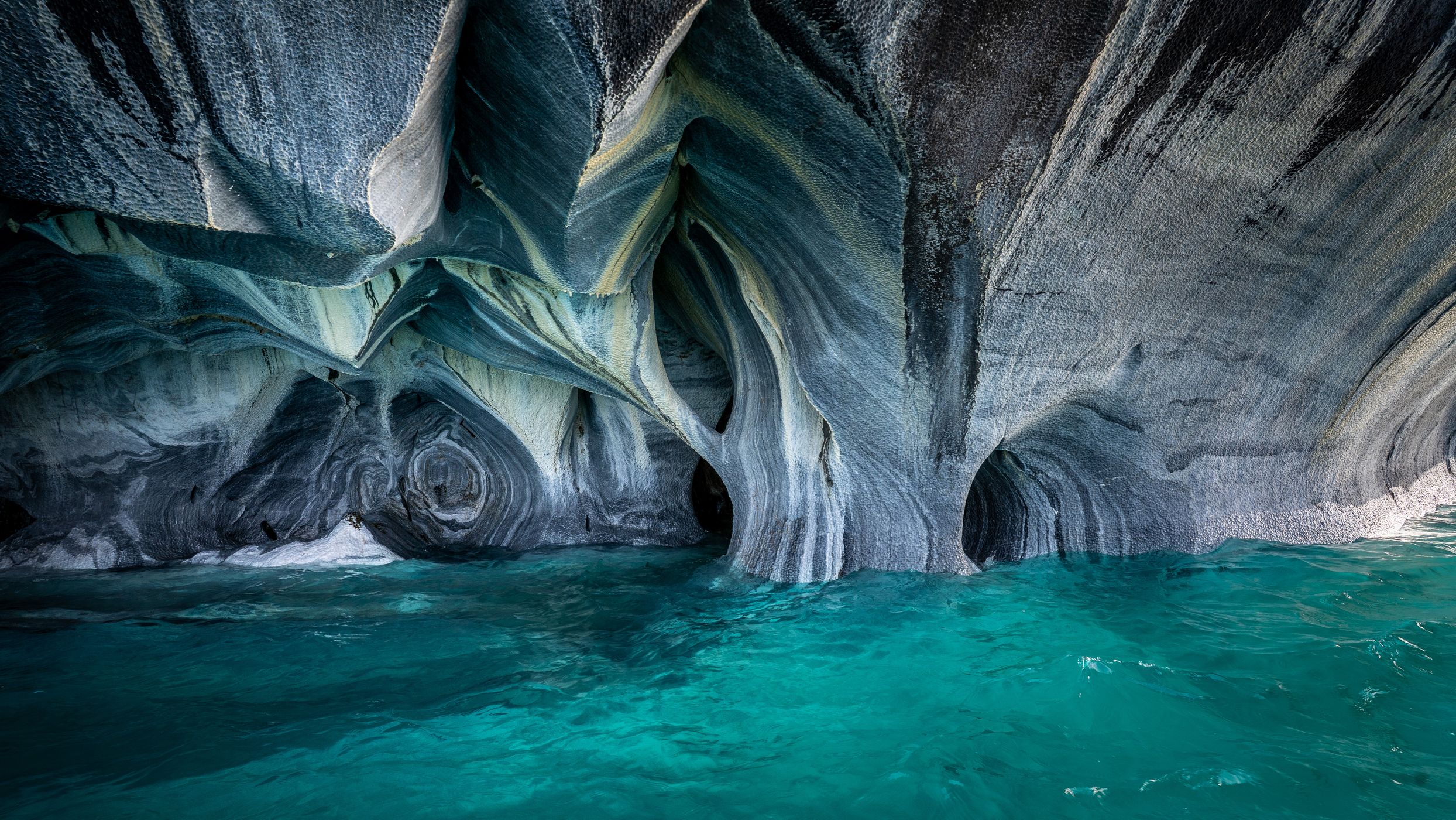 Capillas de Mármol, Chile