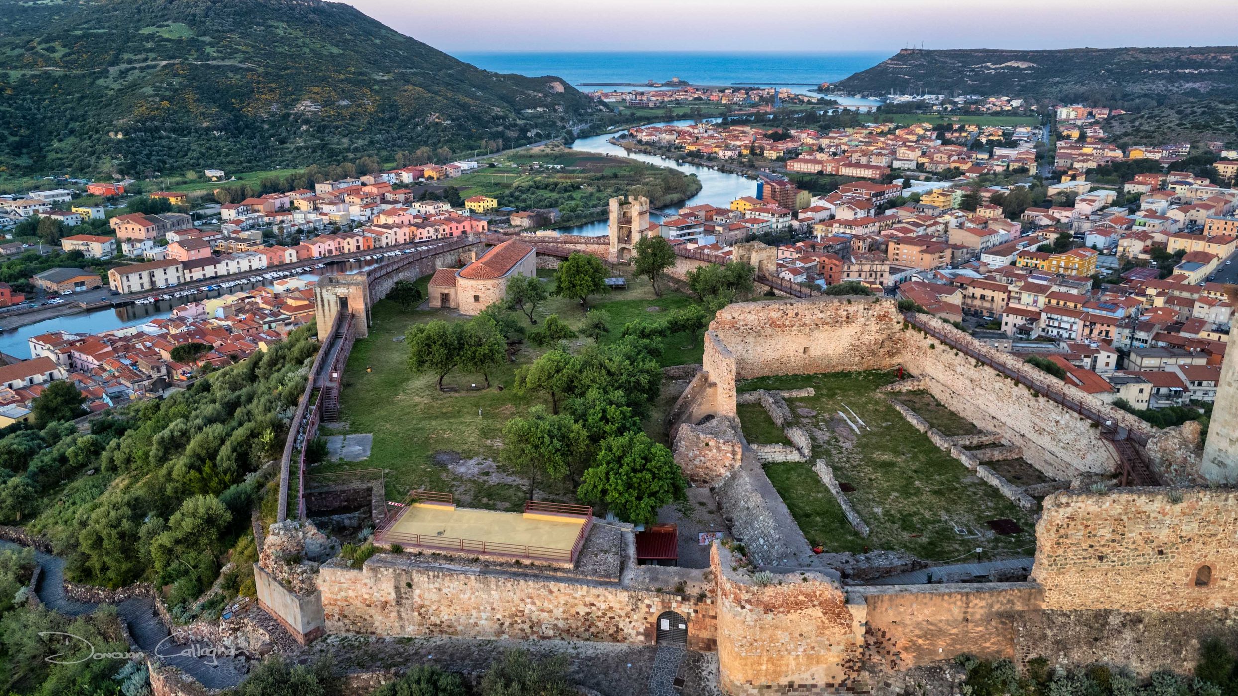 Castle of Serravalle, Italy