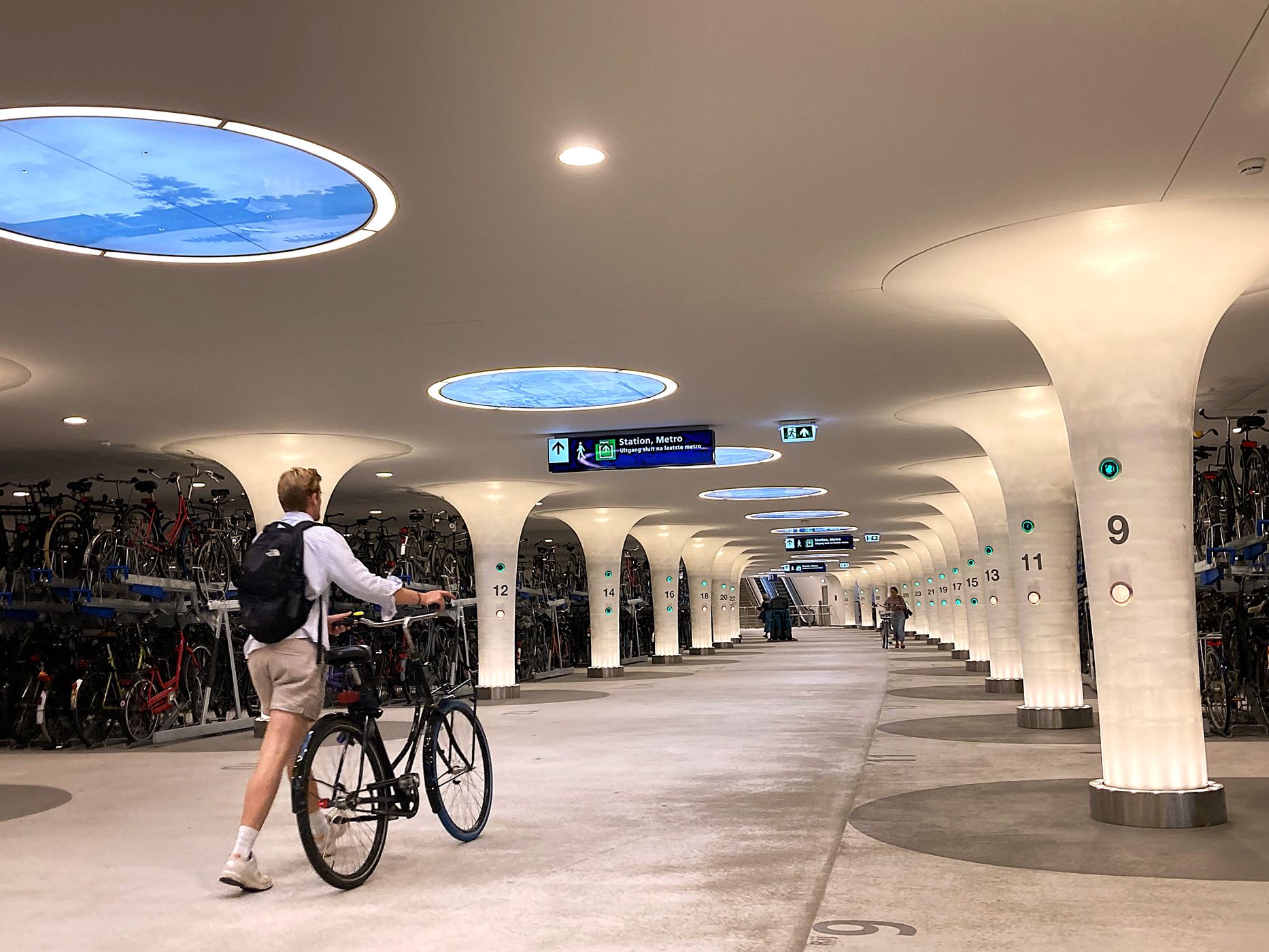 Central Station Bike Parking, Netherlands