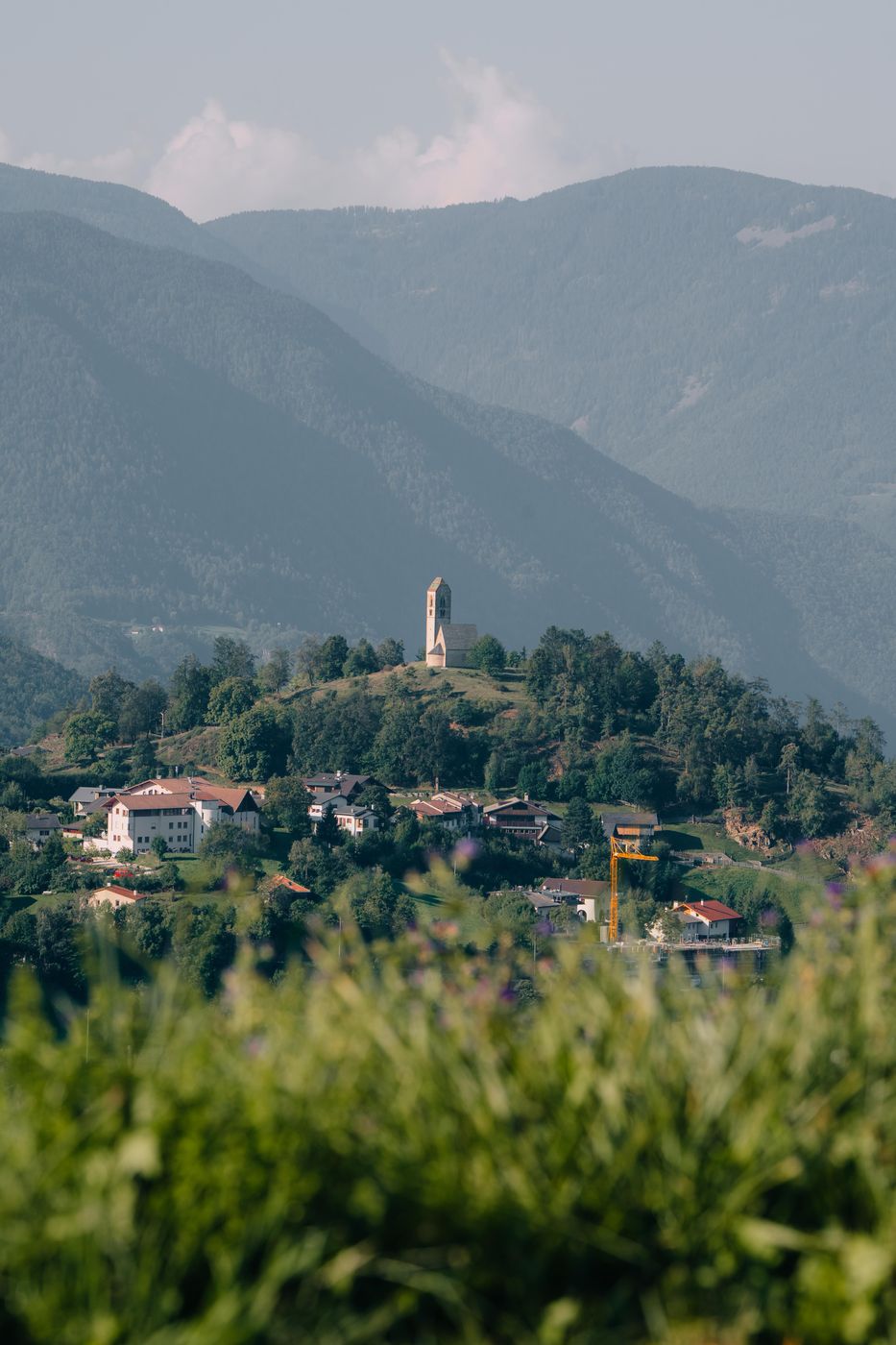 Church view son Völs am Schlern, Italy