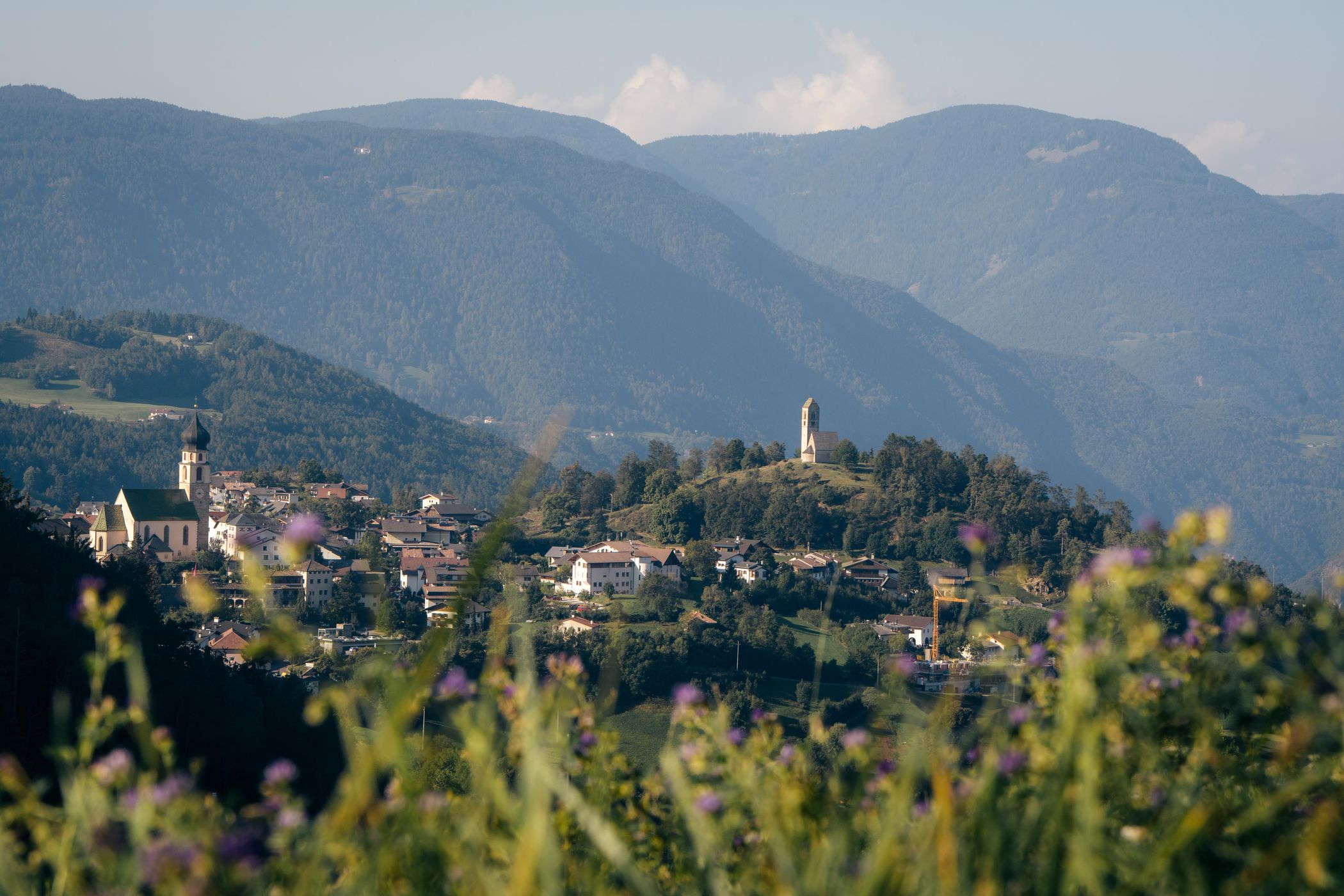 Church view son Völs am Schlern, Italy