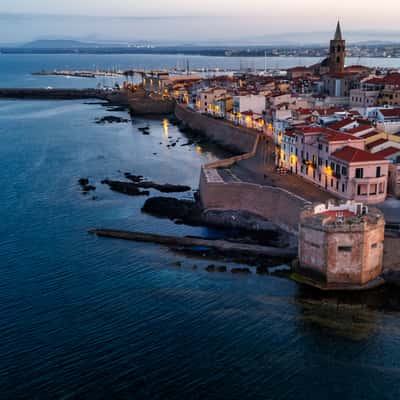 City Walls Alghero, Sardinia, Italy