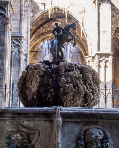 Cloisters at Cathedral de Barcelona