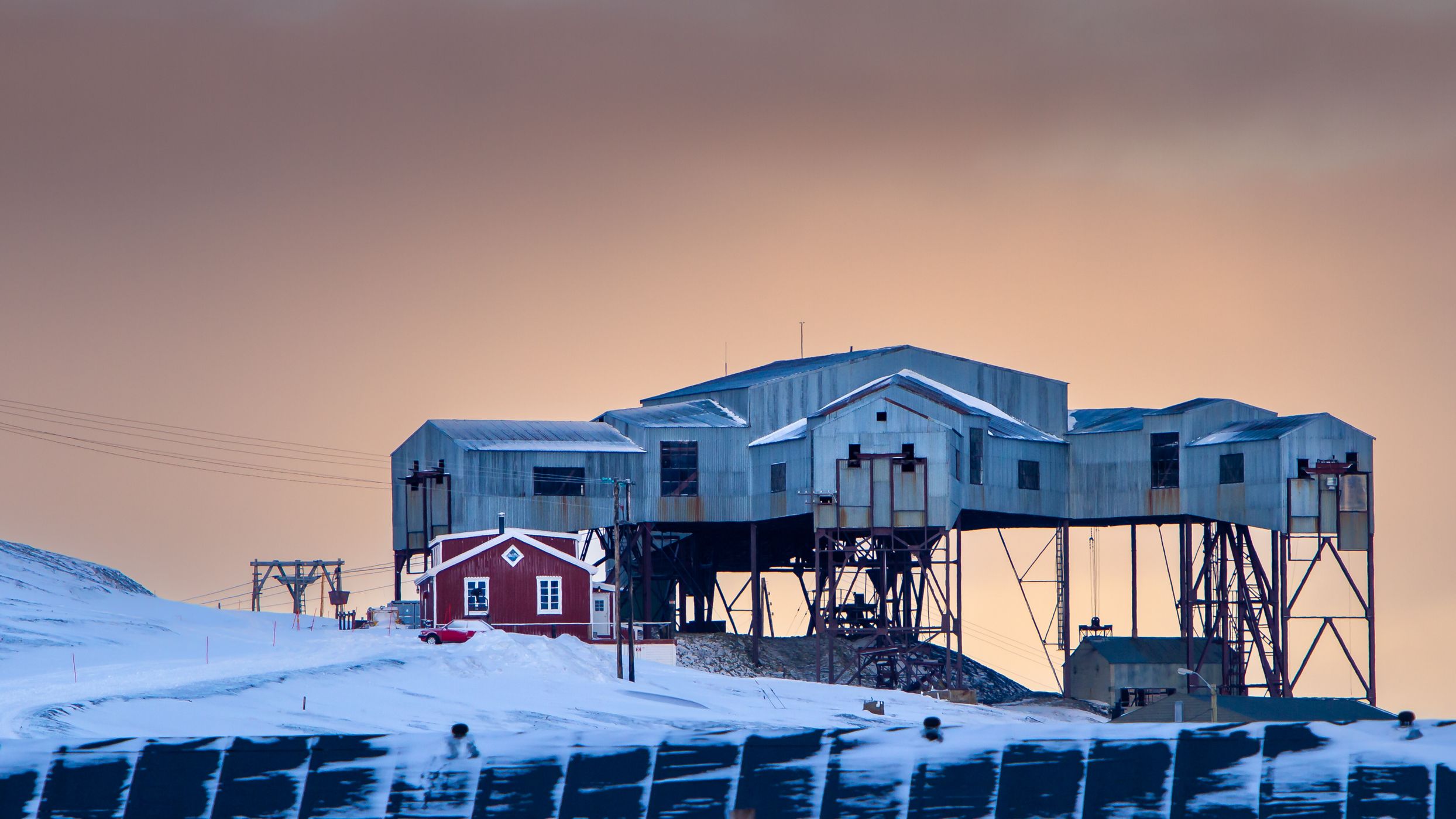 Coal cableway centre, Svalbard & Jan Mayen Islands