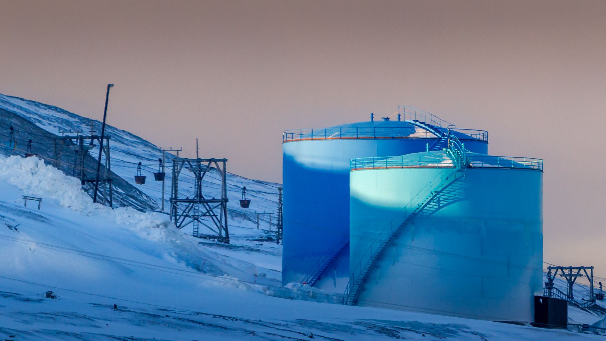 Coal cableway centre, Svalbard & Jan Mayen Islands