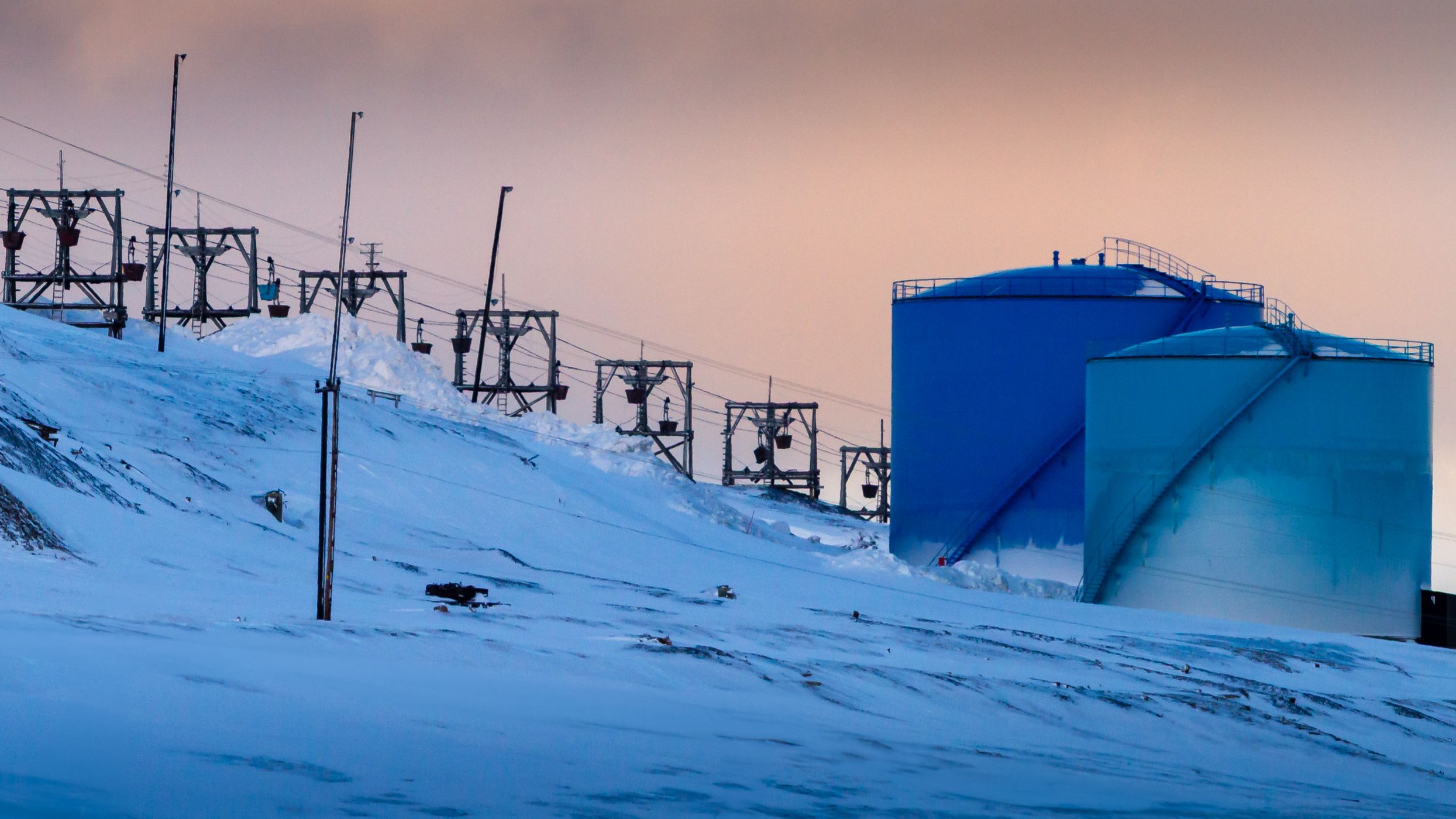 Coal cableway centre, Svalbard & Jan Mayen Islands