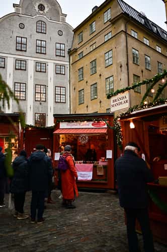 Coloful Houses from Stortoget I Stockholm