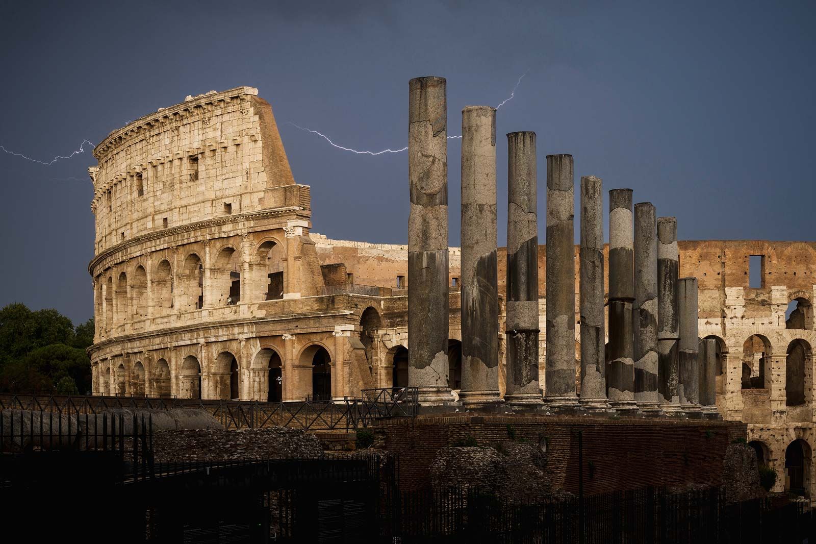Colosseum (front view), Rome, Italy