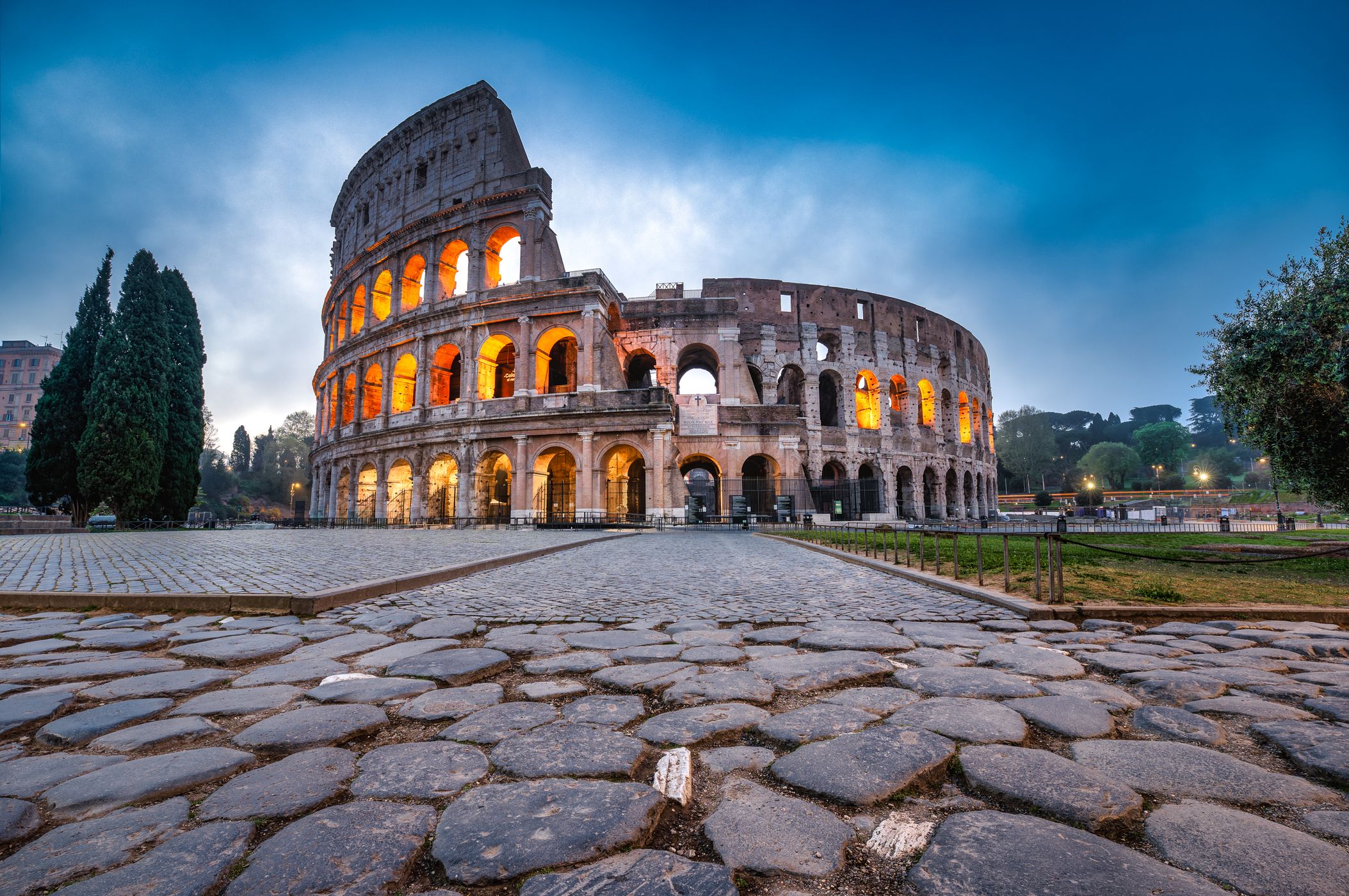 Colosseum (front view), Rome, Italy