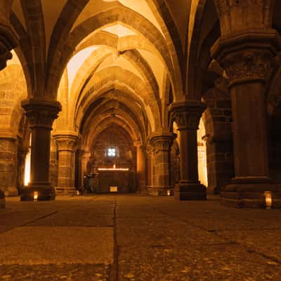 Crypt under st. Procopius basilica, Czech Republic