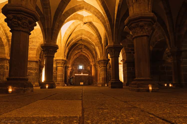 Crypt under st. Procopius basilica