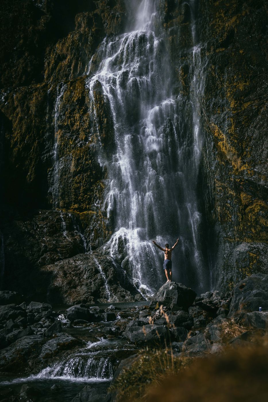 Devil´s Punchbowl Falls, Arthurs Pass, New Zealand