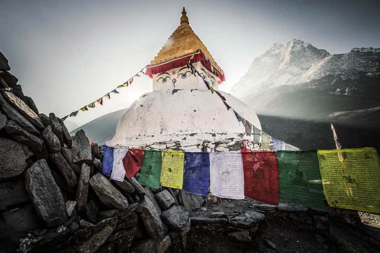 Dingboche Stupa