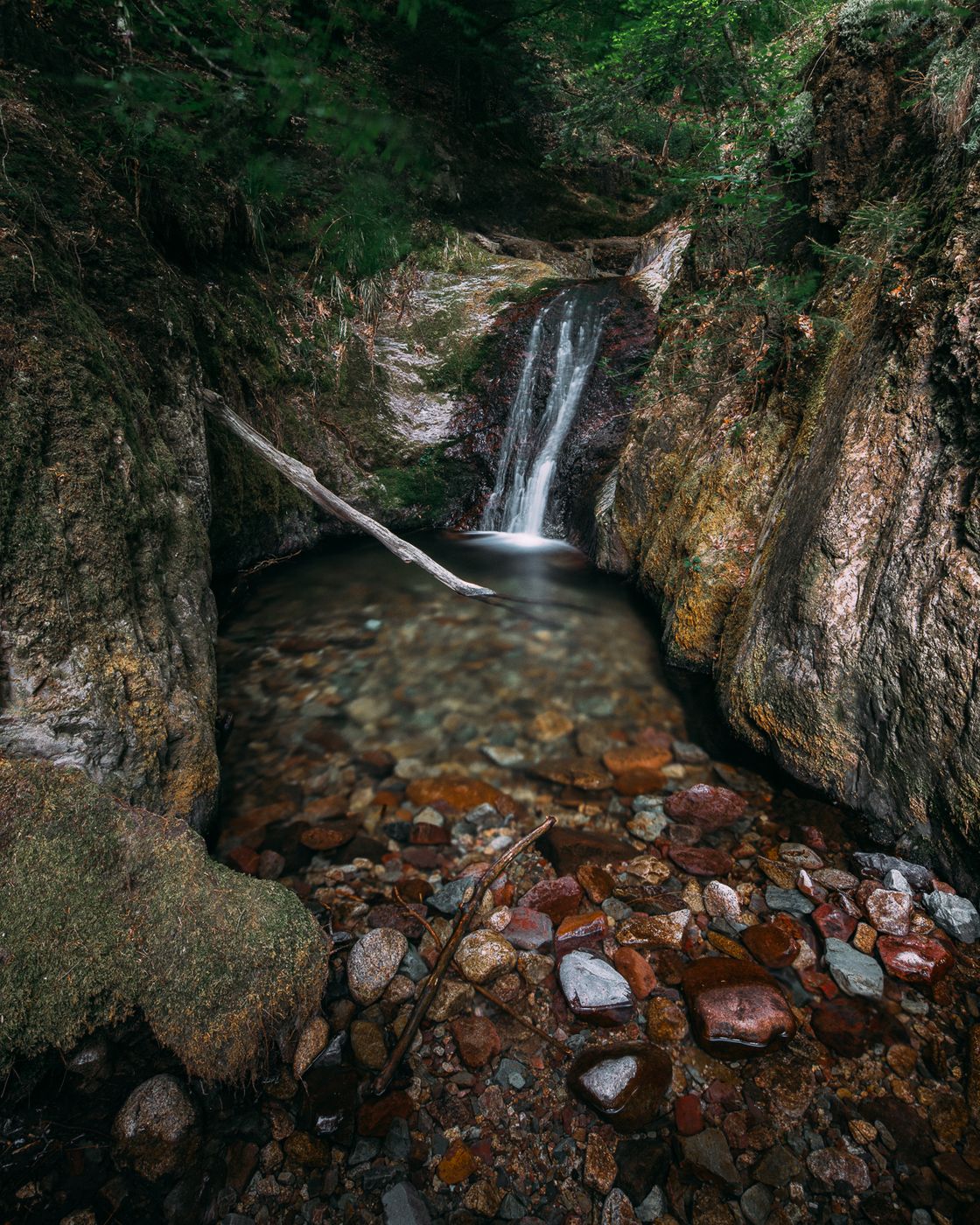 Edelfrauengrab Wasserfälle, Black Forest, Germany