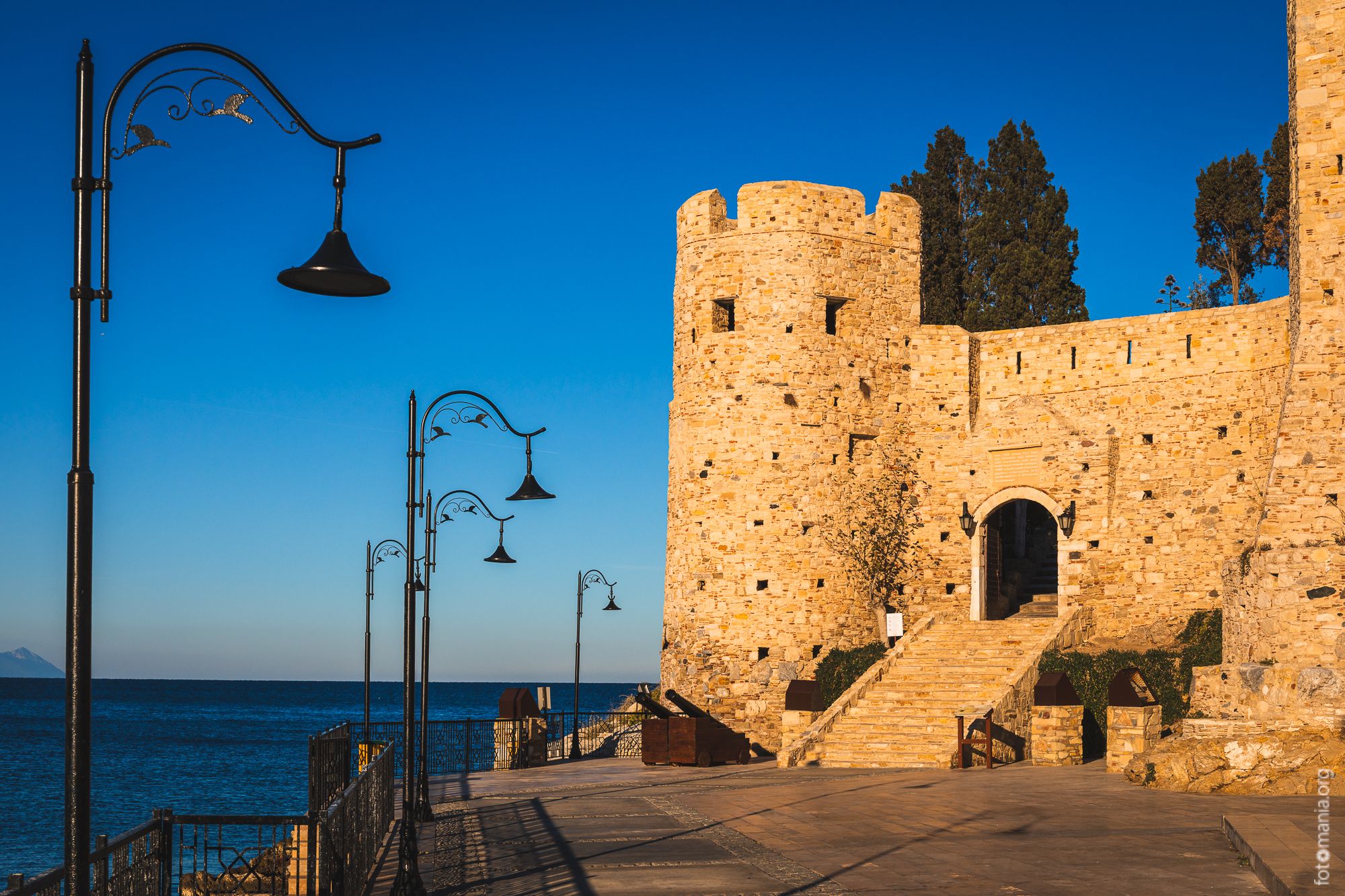 Entrance to Kuşadası castle, Turkey (Türkiye)