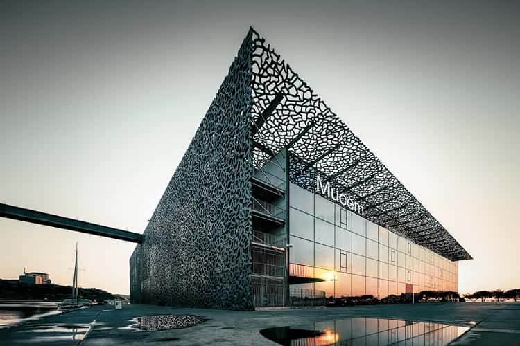 Exterior View of Museum of European Civilizations, Marseille