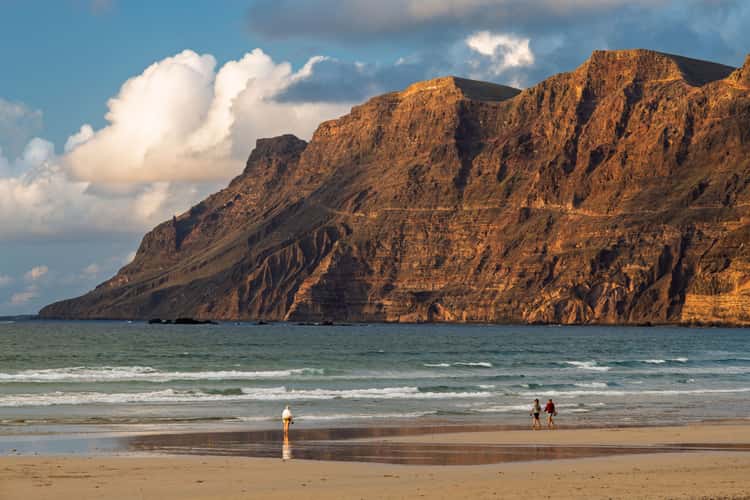 Famara Beach