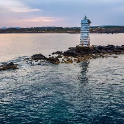 Faro Mangiabarche, Isola Sant'Antioco, Sardinia, Italy