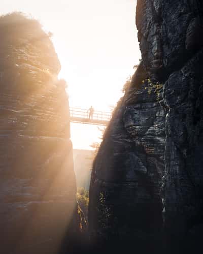 Felsenburg Bridge Lower View