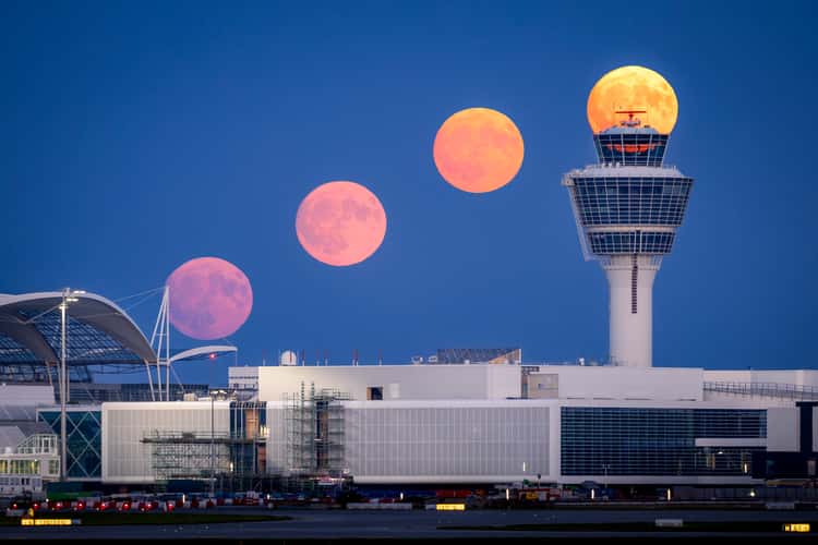 Flughafen München Aussichtshügel Nord