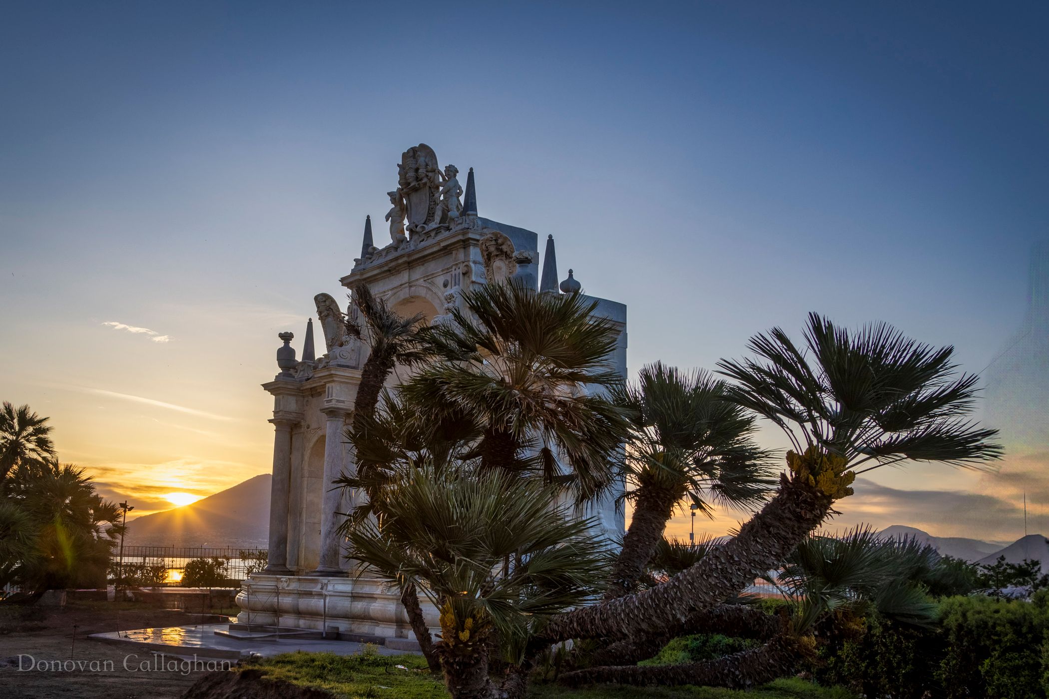Fontana del Gigante, Naples, Italy
