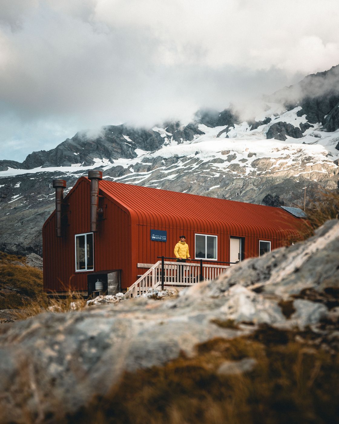 French Ridge Hut, Mount Aspiring National Park, New Zealand
