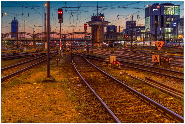 Gleisfeld München Hauptbahnhof