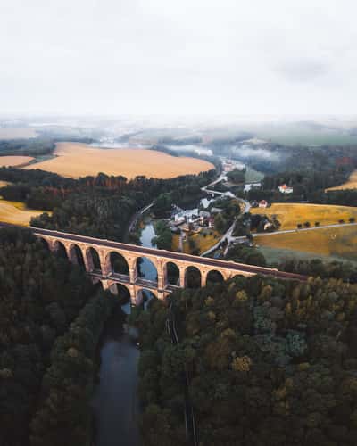 Göhrener Viadukt (Drone)
