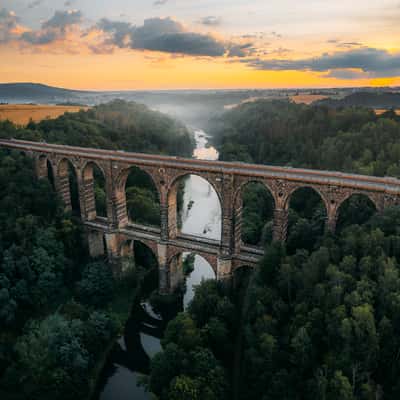 Göhrener Viadukt (Drone), Germany