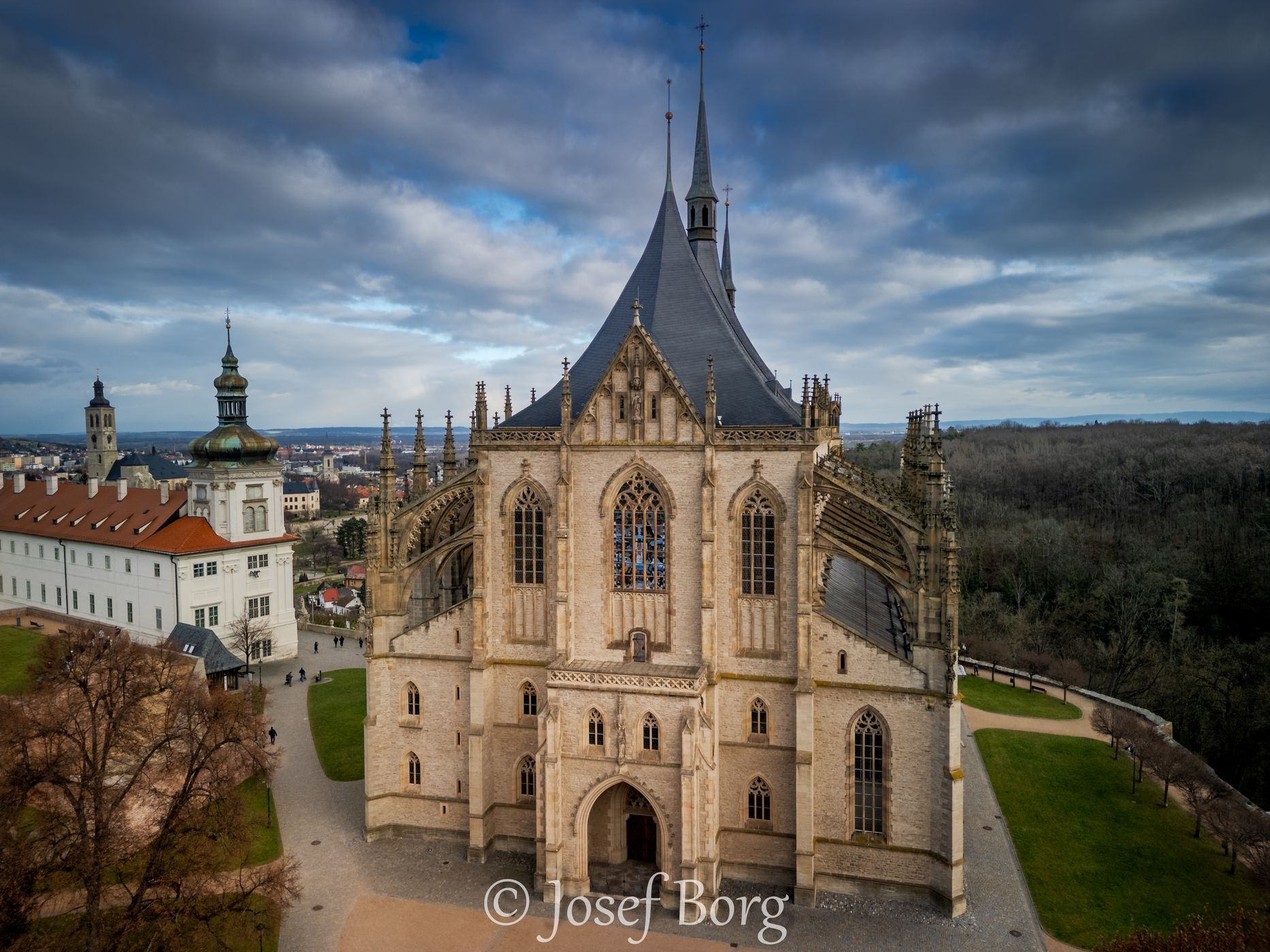 Gothic Cathedral of St. Barbara, Czech Republic