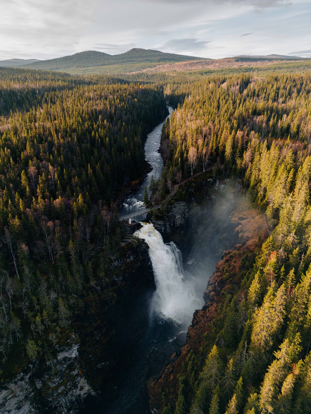 Hällingsåfallet, Sweden