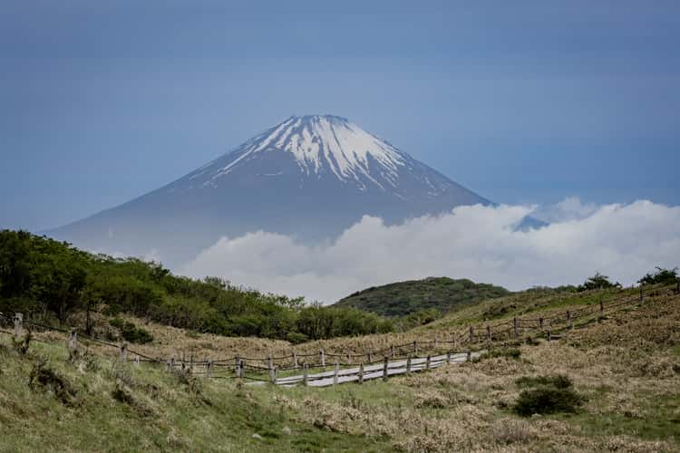 Hakone view on Mt. Fuji