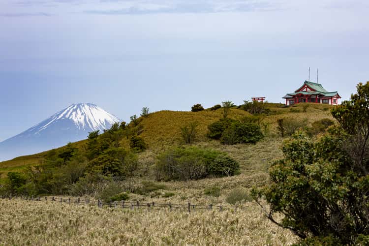 Hakone view on Mt. Fuji