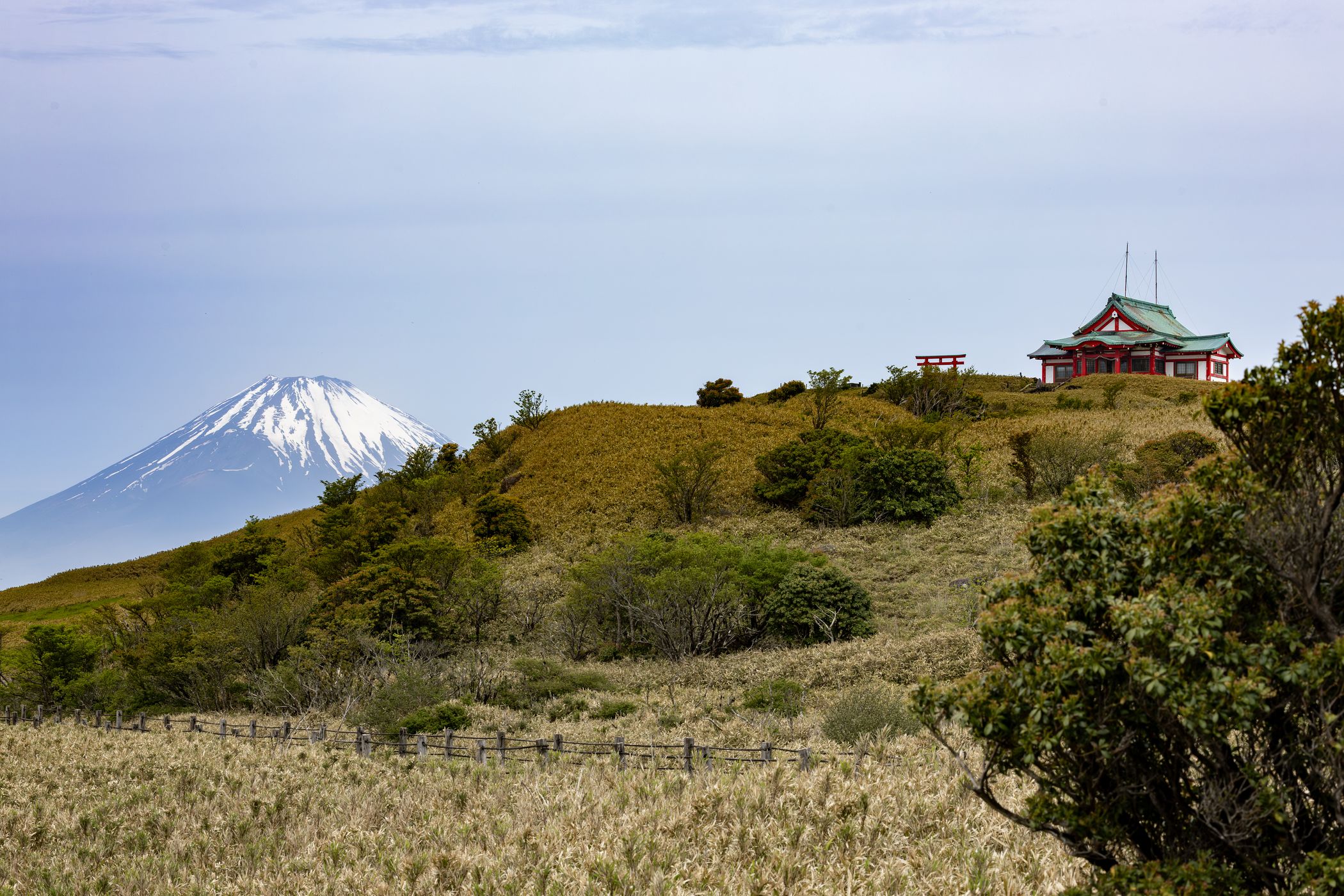 Hakone view on Mt. Fuji, Japan