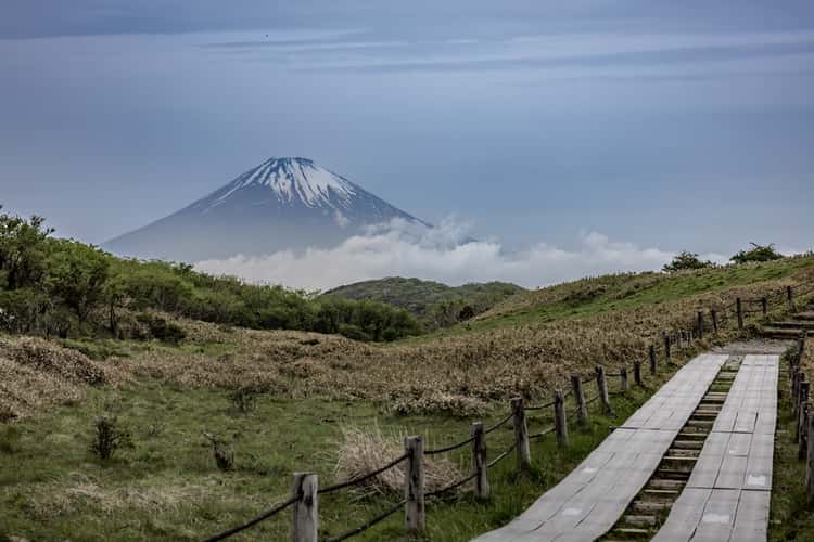 Hakone view on Mt. Fuji