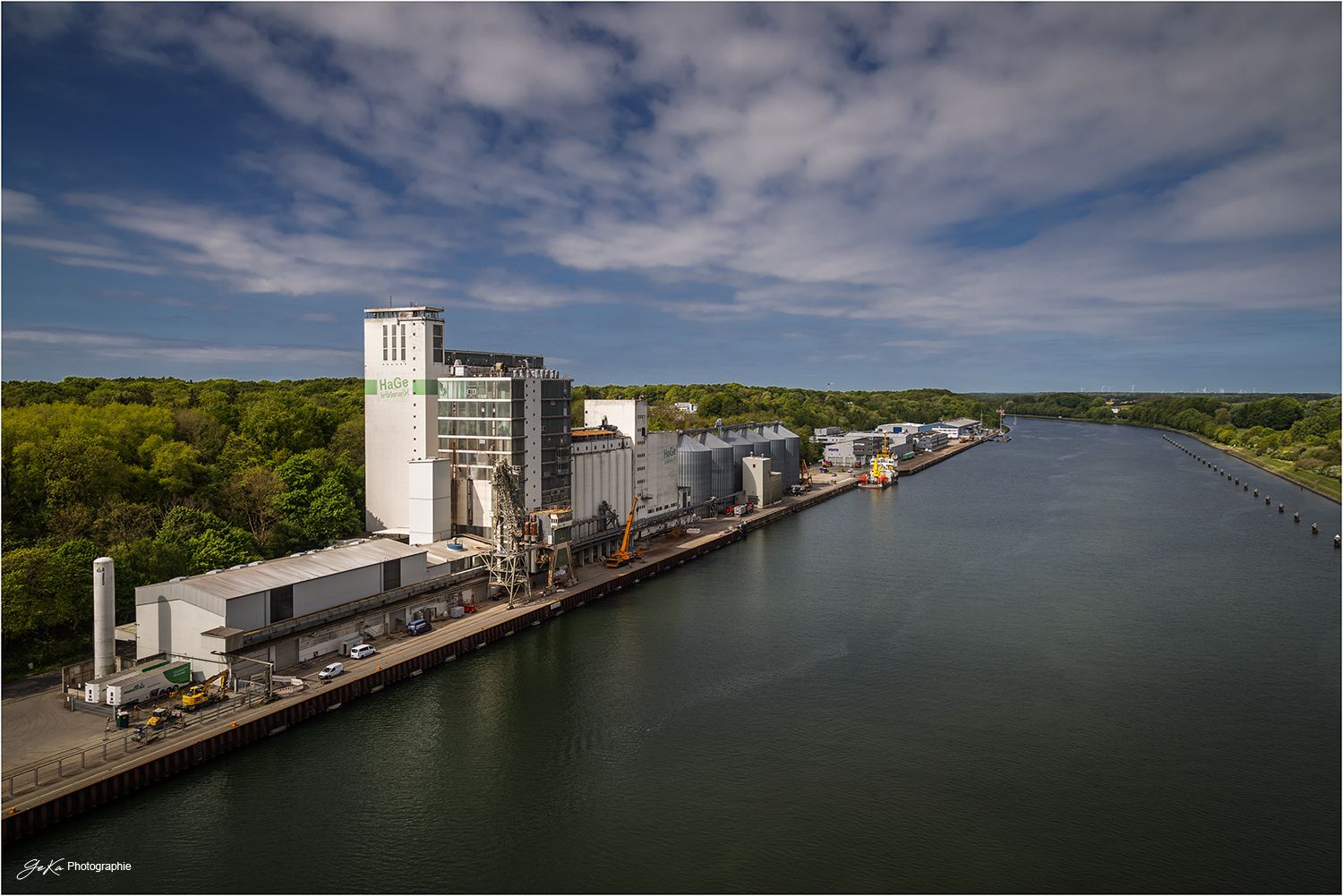 Holtenauer High Bridge, Kiel, Germany
