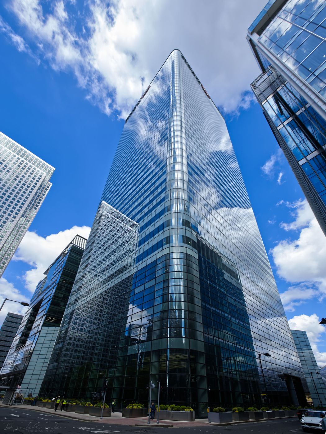 HSBC Skyscraper reflection, United Kingdom
