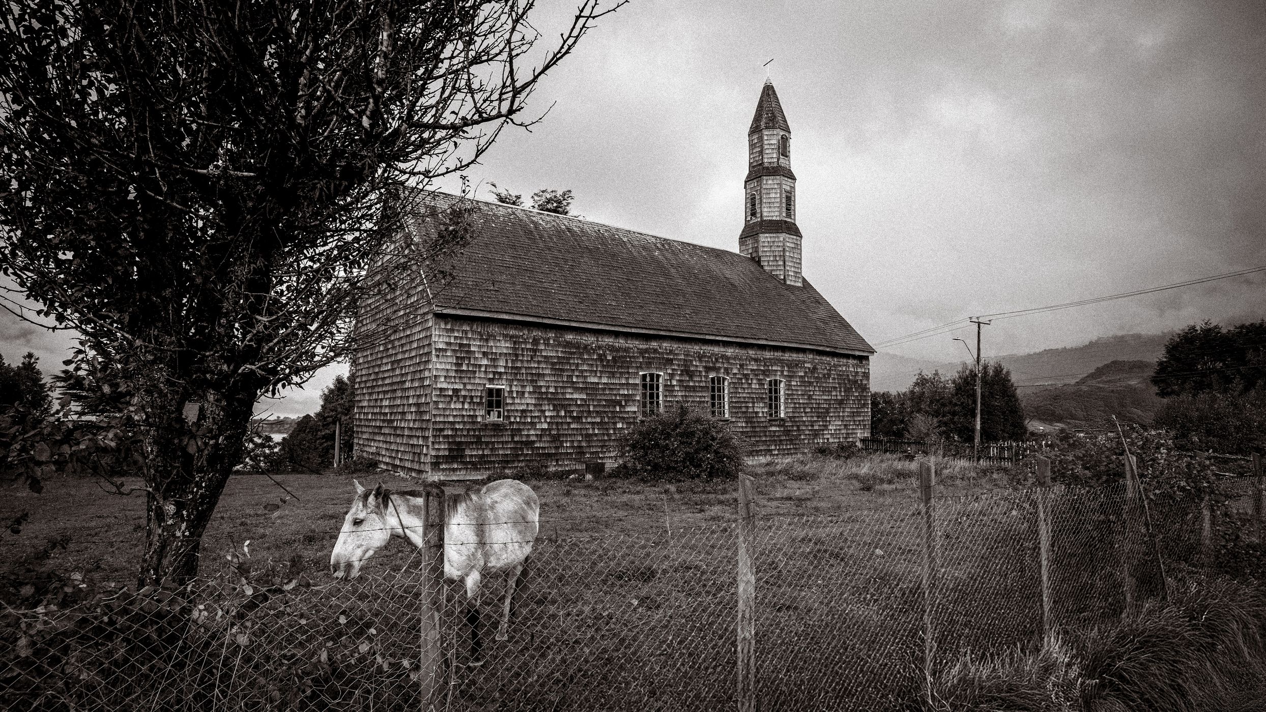Iglesia de Cochamo, Chile