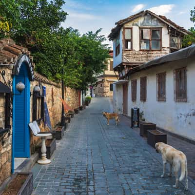 Kaleiçi, old town of Antalya, Turkey (Türkiye)
