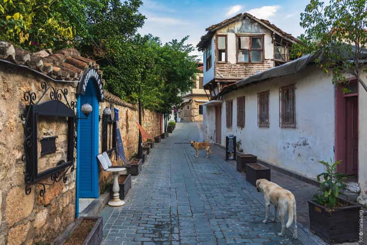 Kaleiçi, old town of Antalya