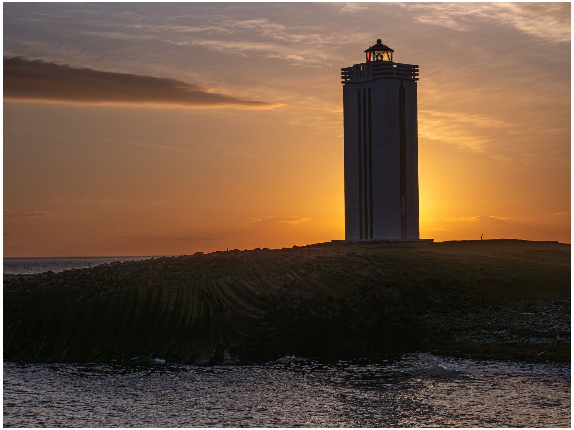 Kálfshamarsvík Lighthouse, Iceland