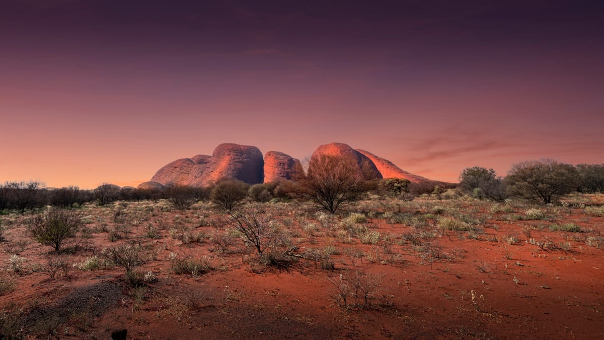 Kata Tjuta (aka The Olgas), Northern Territory, Australia
