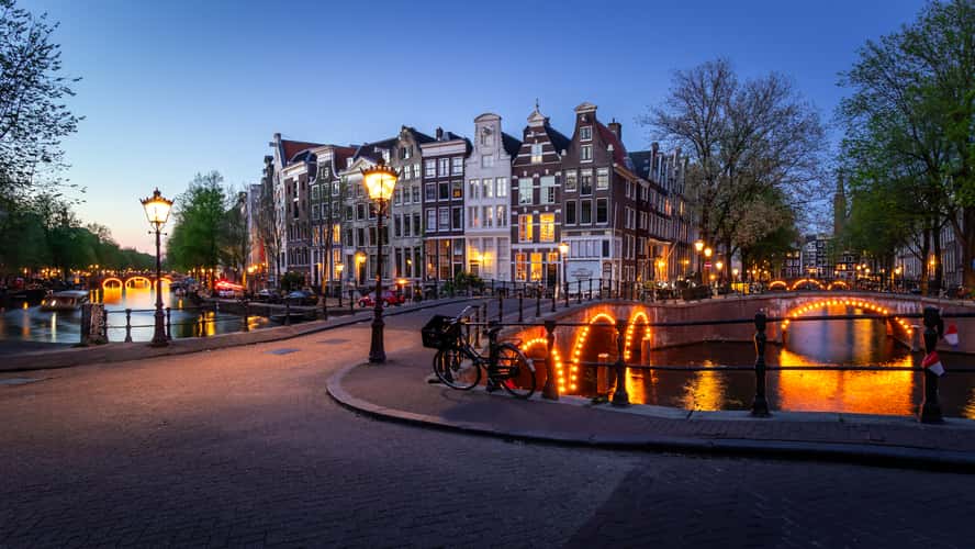 Keizersgracht and Leidsegracht, Amsterdam