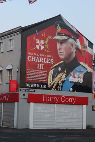 King Charles Mural