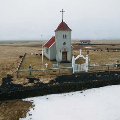 Kolbeinsstaðakirkja (Drone), Iceland