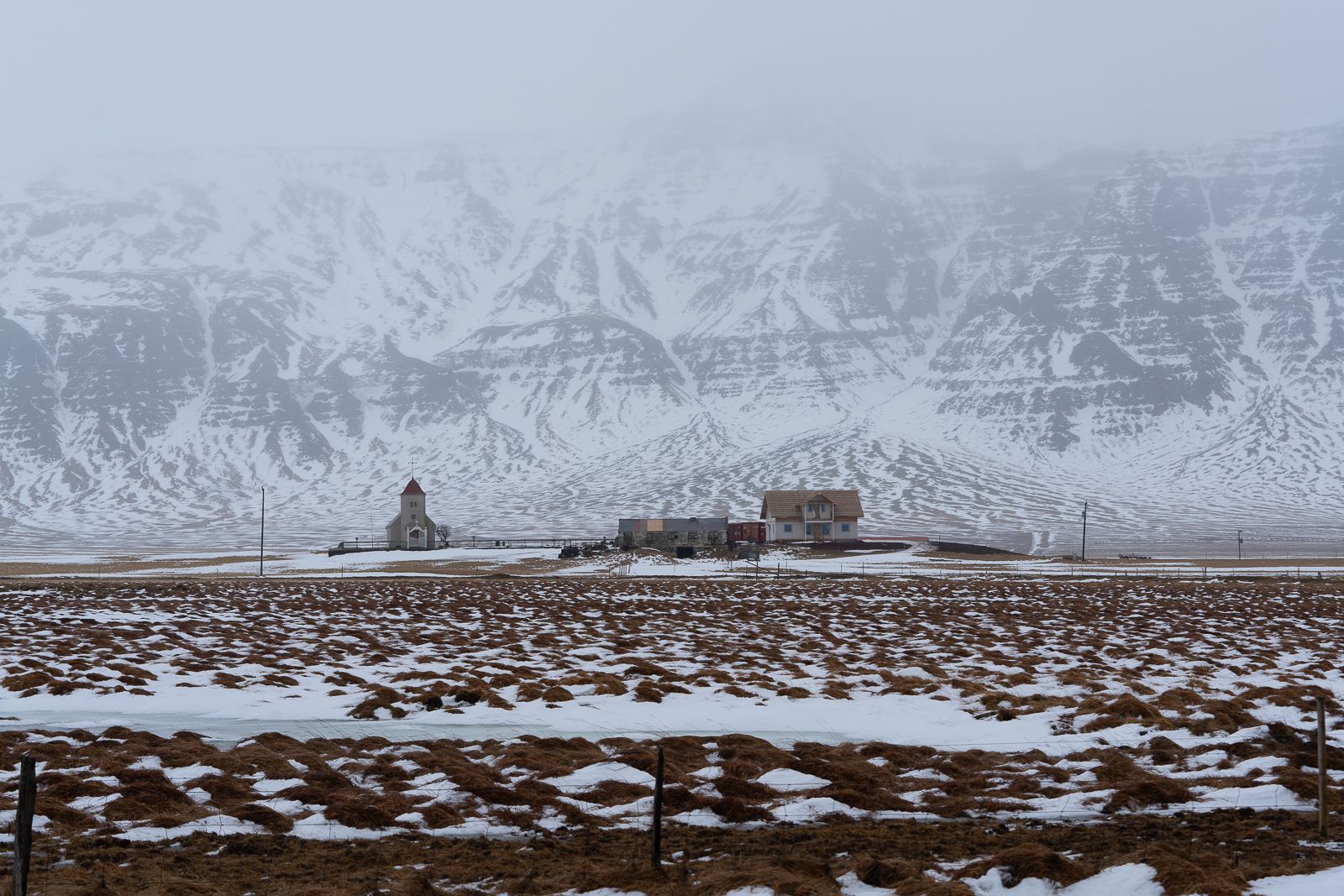 Kolbeinsstaðakirkja Mountain View, Iceland