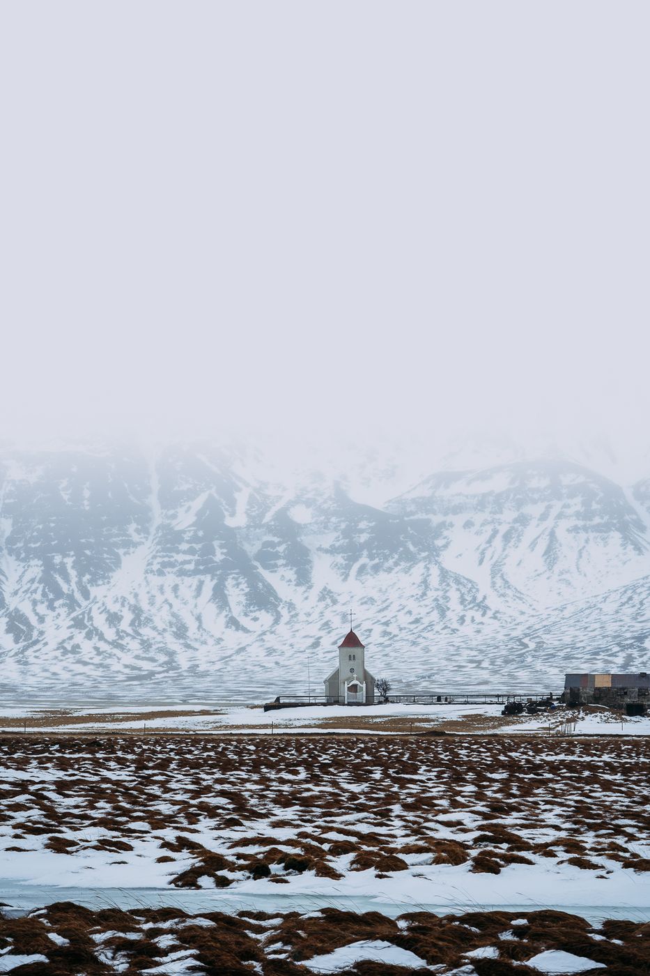 Kolbeinsstaðakirkja Mountain View, Iceland