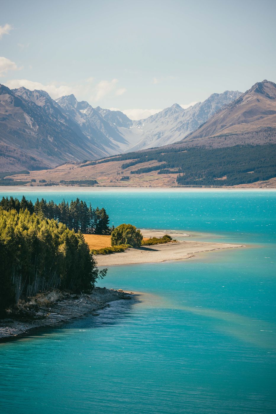 Lake Pukaki, Mount Cook National Park, New Zealand