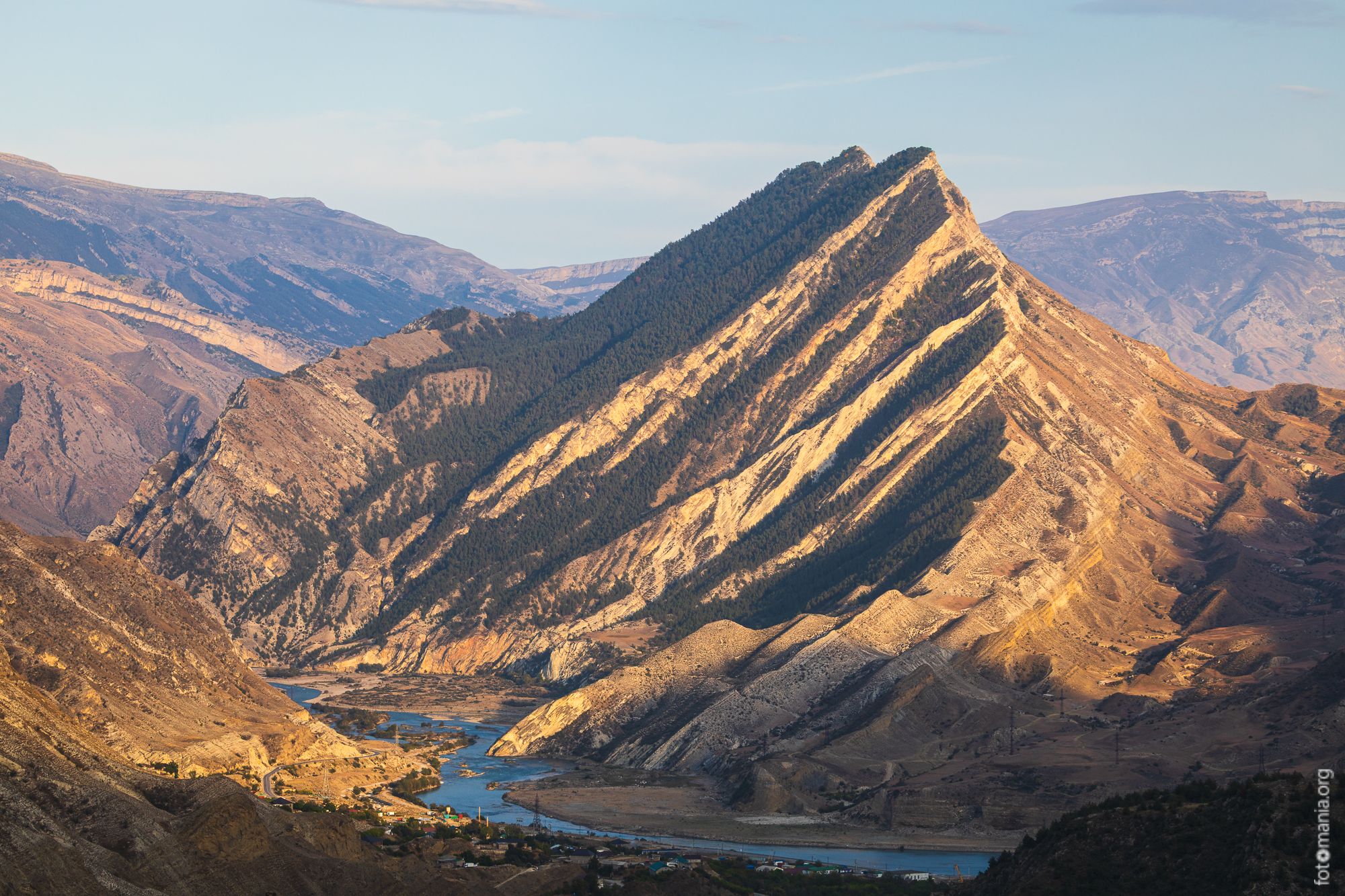 Landscape near Chalda village, Russian Federation