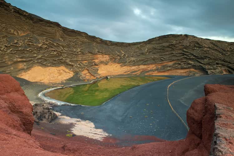Lanzarote - Lago Verde
